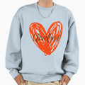 Cleveland Heart Sweatshirt - Casual Everyday Wear Unisex - T-Shirt, Sweatshirt, Hoodie