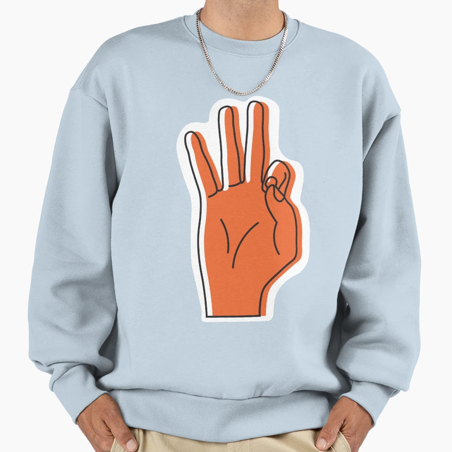 Three Orange Sweatshirt - Fun Novelty Design Men Women - T-Shirt, Sweatshirt, Hoodie