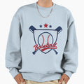 Baseball Sweatshirt - Casual Everyday Wear Men Women - T-Shirt, Sweatshirt, Hoodie