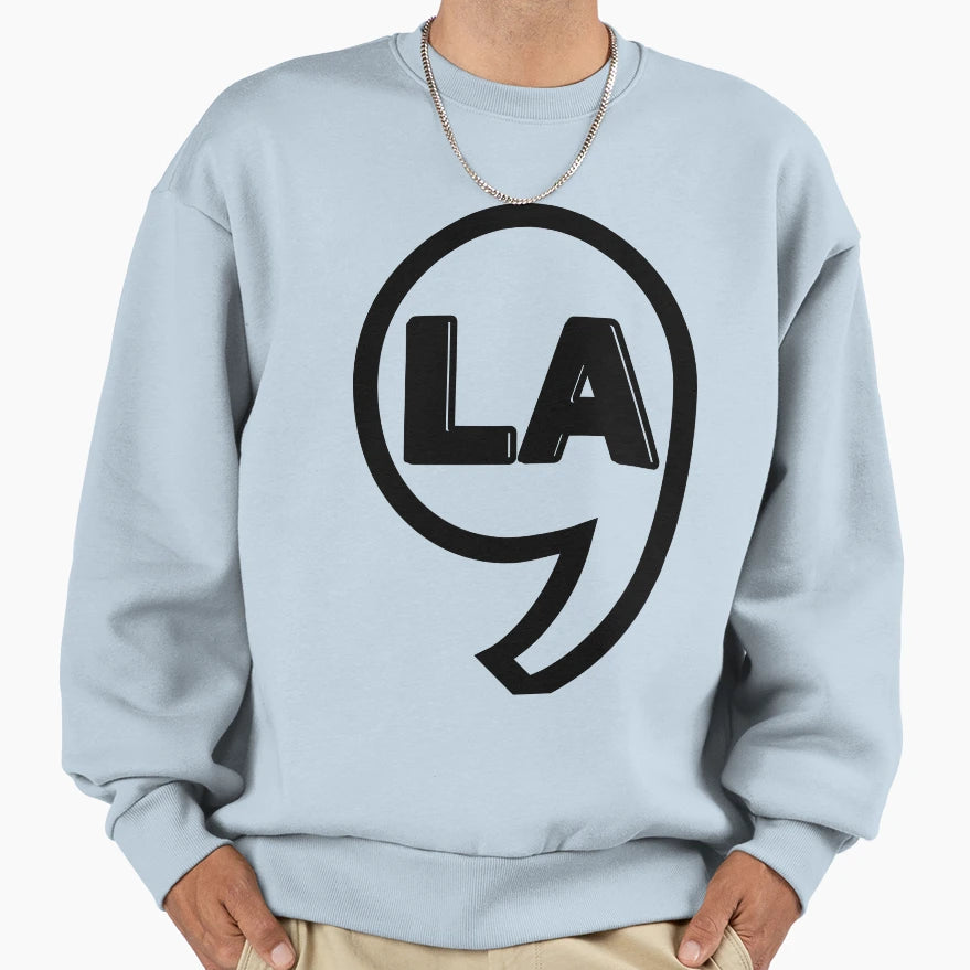 Comma La Funny Kamala Harris Sweatshirt - Minimalist Print for Adults - T-Shirt, Sweatshirt, Hoodie