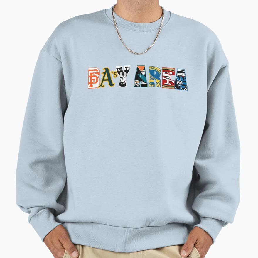 Bay Area Logo Sweatshirt - Trendy Graphic for Adults - T-Shirt, Sweatshirt, Hoodie