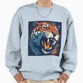 Great Tiger Sweatshirt - Minimalist Print for Adults - T-Shirt, Sweatshirt, Hoodie