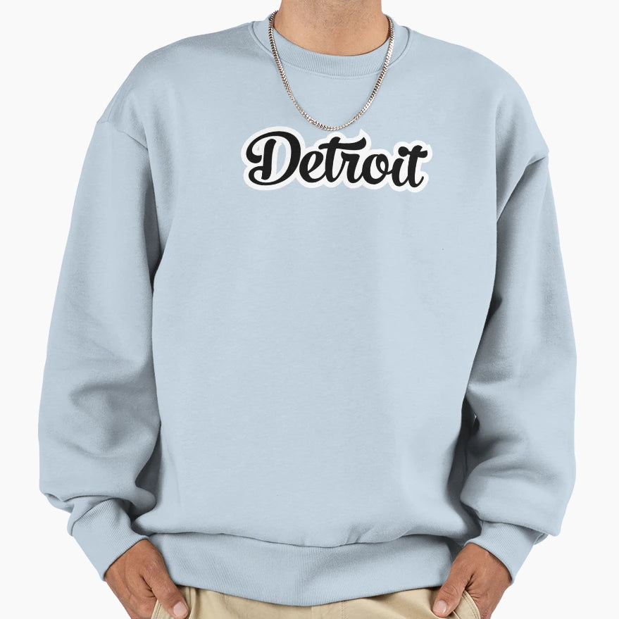 Detriot Sweatshirt - Casual Everyday Wear Men Women - T-Shirt, Sweatshirt, Hoodie