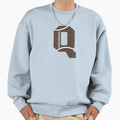 Personalized Football Initial Q Sweatshirt - Fun Novelty Design Men Women - T-Shirt, Sweatshirt, Hoodie