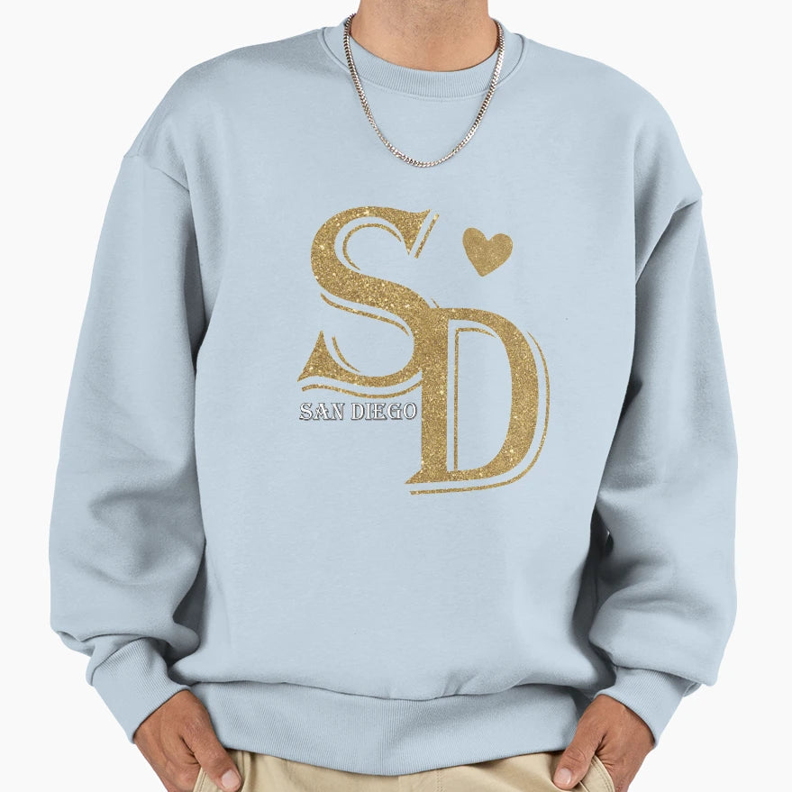 San Diego City We Love This City Sweatshirt - Trendy Graphic Men Women - T-Shirt, Sweatshirt, Hoodie
