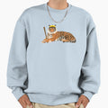 Baseball Tiger Yellow Sweatshirt - Trendy Graphic Unisex - T-Shirt, Sweatshirt, Hoodie