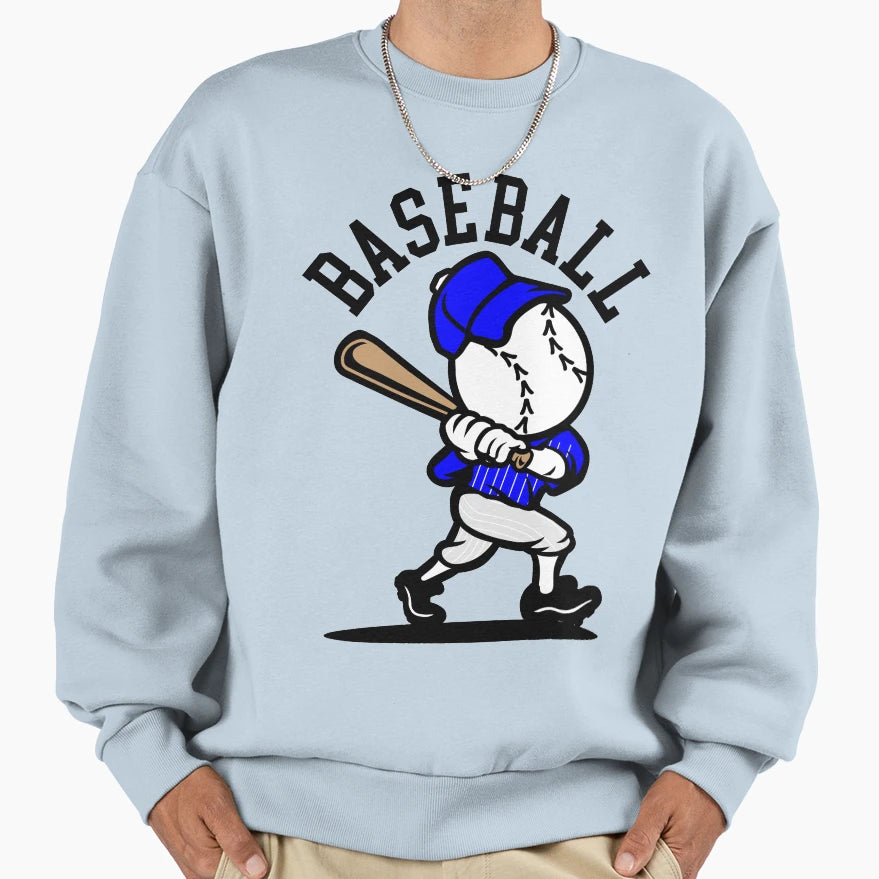Baseball Major League Sports Sweatshirt - Minimalist Print Men Women - T-Shirt, Sweatshirt, Hoodie