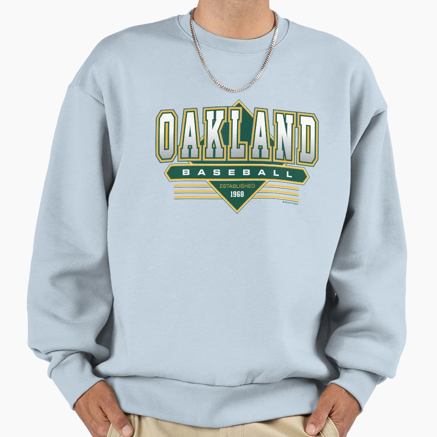 Oakland Baseball Athletics As Sweatshirt - Fun Novelty Design Men Women - T-Shirt, Sweatshirt, Hoodie