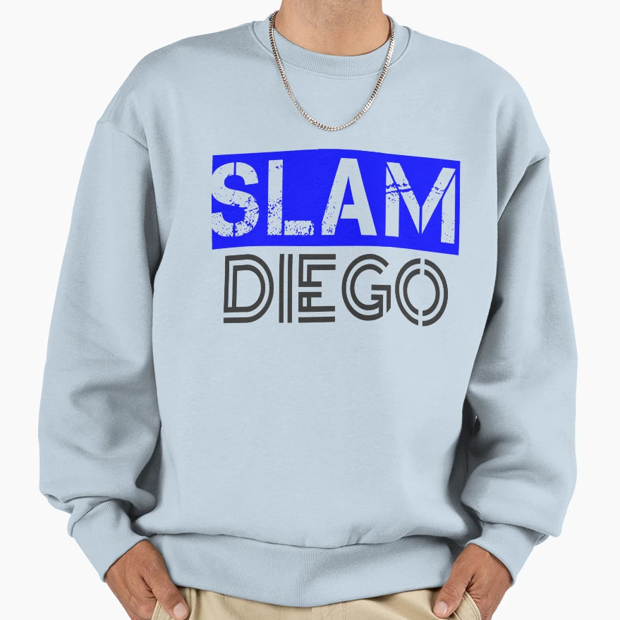 Slam Diego Sweatshirt - Casual Everyday Wear Men Women - T-Shirt, Sweatshirt, Hoodie