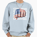 Cincinnati American Strong City Sweatshirt - Unique Graphic for Adults - T-Shirt, Sweatshirt, Hoodie
