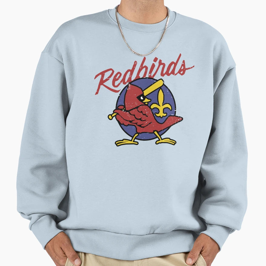 Louisville Redbirds Defunct Sweatshirt - Aesthetic Graphic Men Women - T-Shirt, Sweatshirt, Hoodie