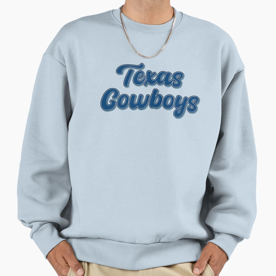 Texas Cowboys Sweatshirt - Aesthetic Graphic for Adults - T-Shirt, Sweatshirt, Hoodie