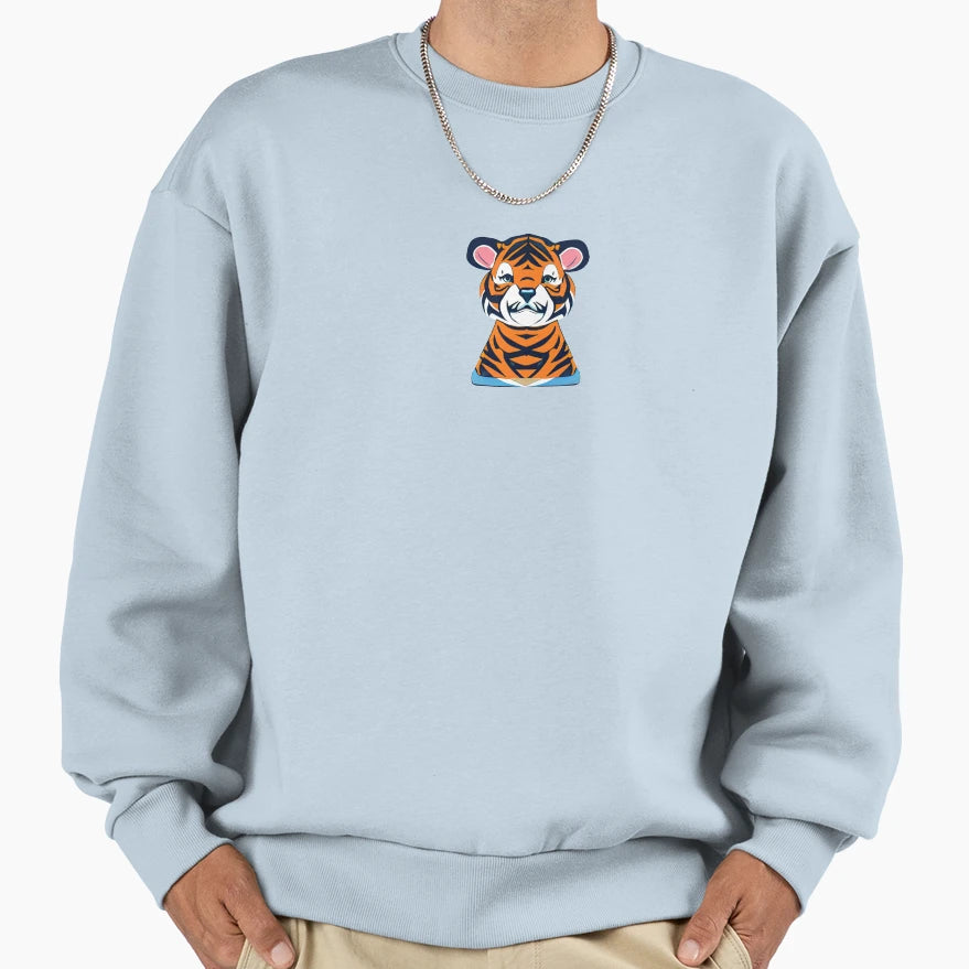 Tiger Sweatshirt - Streetwear Style Men Women - T-Shirt, Sweatshirt, Hoodie