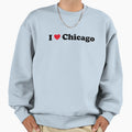 I Love Chicago Sweatshirt - Streetwear Style for Adults - T-Shirt, Sweatshirt, Hoodie