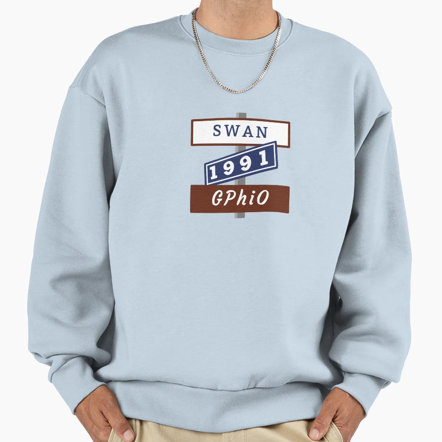Gamma Phi Omega Street Sign Sweatshirt - Graphic Print Unisex - T-Shirt, Sweatshirt, Hoodie