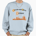 Bitcoin And Beer Detroit Sweatshirt - Streetwear Style Men Women - T-Shirt, Sweatshirt, Hoodie