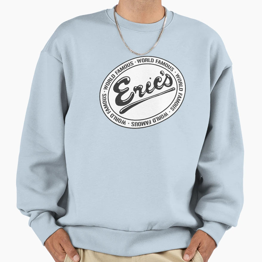 Erics Liverpool Logo Black Sweatshirt - Aesthetic Graphic Men Women - T-Shirt, Sweatshirt, Hoodie