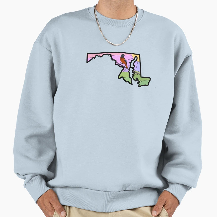 Maryland State Symbol Sweatshirt - Aesthetic Graphic Unisex - T-Shirt, Sweatshirt, Hoodie