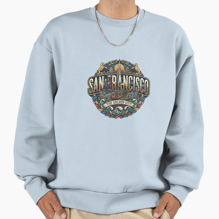 San Francisco Sweatshirt - Novelty Apparel Men Women - T-Shirt, Sweatshirt, Hoodie
