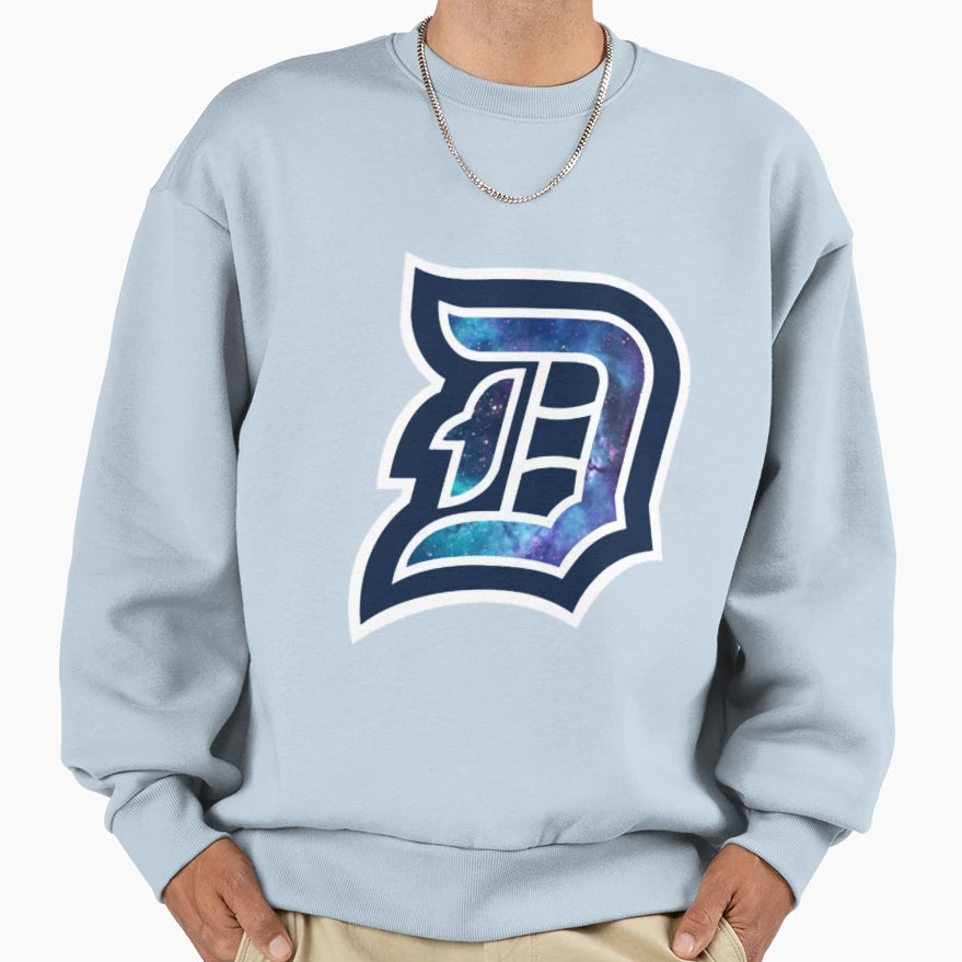 Duquesne D Galaxy Sweatshirt - Fun Novelty Design Unisex - T-Shirt, Sweatshirt, Hoodie
