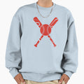 Pulsating Baseball From Sweatshirt - Casual Everyday Wear for Adults - T-Shirt, Sweatshirt, Hoodie