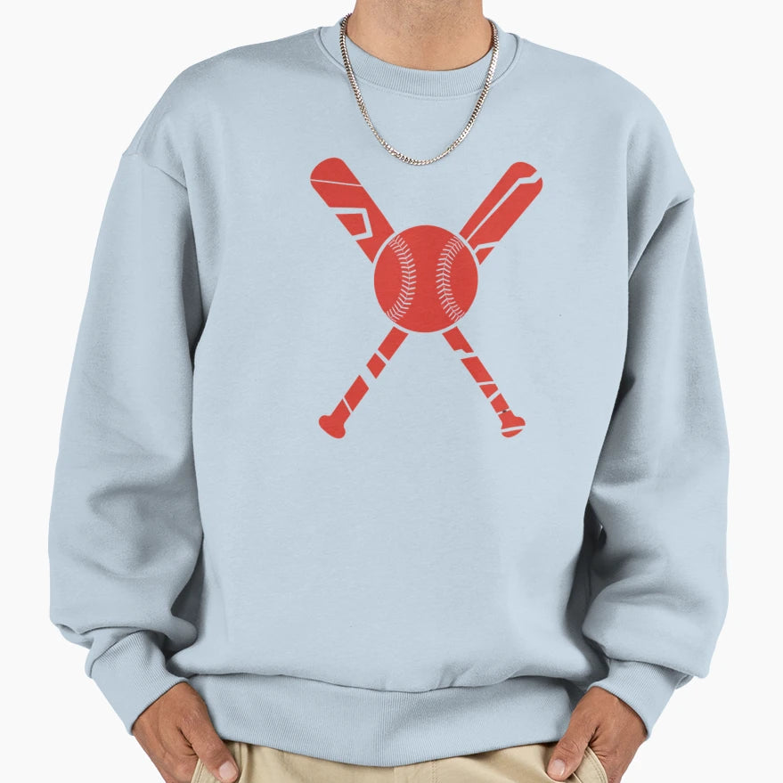 Pulsating Baseball From Sweatshirt - Casual Everyday Wear for Adults - T-Shirt, Sweatshirt, Hoodie