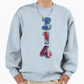 Area Code St Louis Stl Vertical Version Sweatshirt - Trendy Graphic Unisex - T-Shirt, Sweatshirt, Hoodie