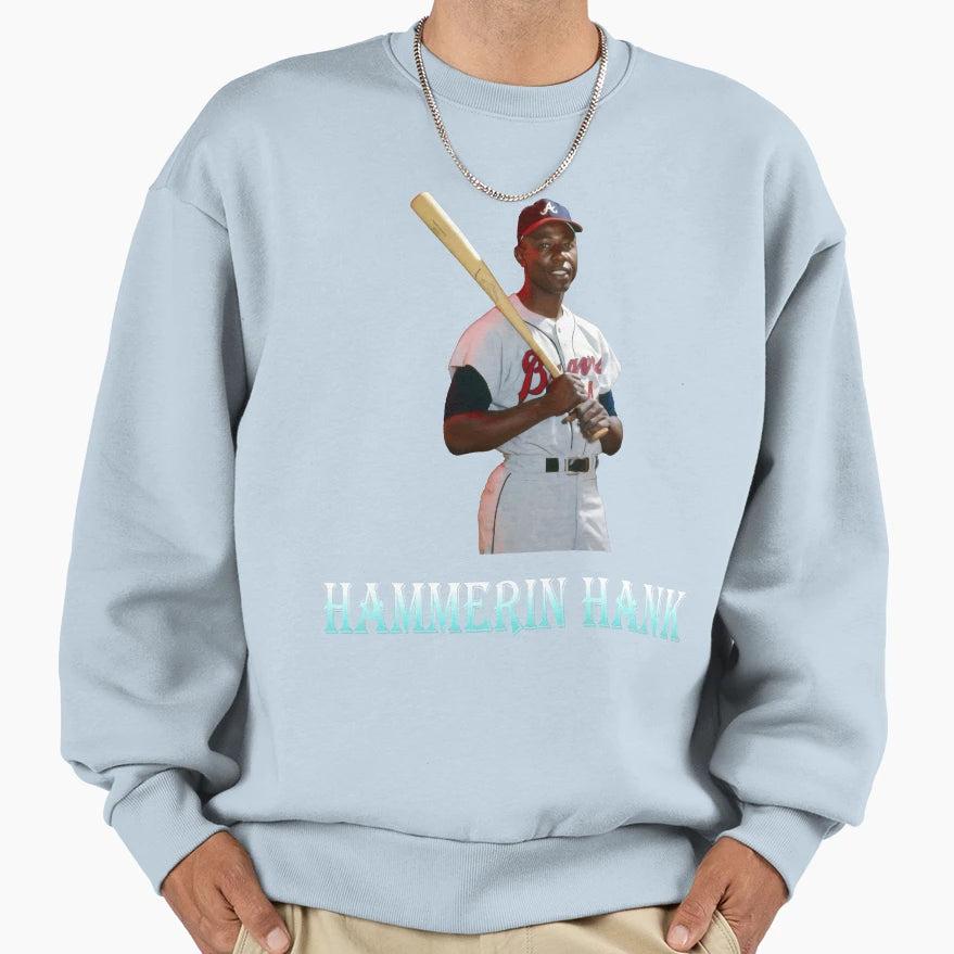 Hammerin Hank Oq7 Sweatshirt - Streetwear Style Unisex - T-Shirt, Sweatshirt, Hoodie