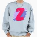 Letter Z Sweatshirt - Minimalist Print Men Women - T-Shirt, Sweatshirt, Hoodie