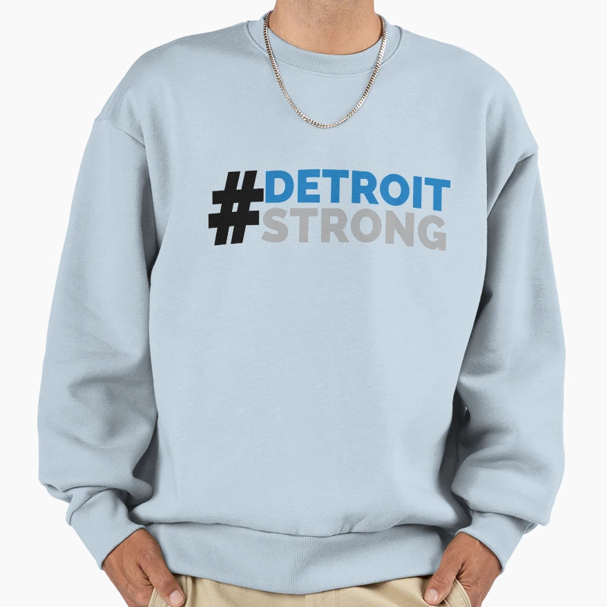Detroitstrong Lions Sweatshirt - Casual Everyday Wear Unisex - T-Shirt, Sweatshirt, Hoodie