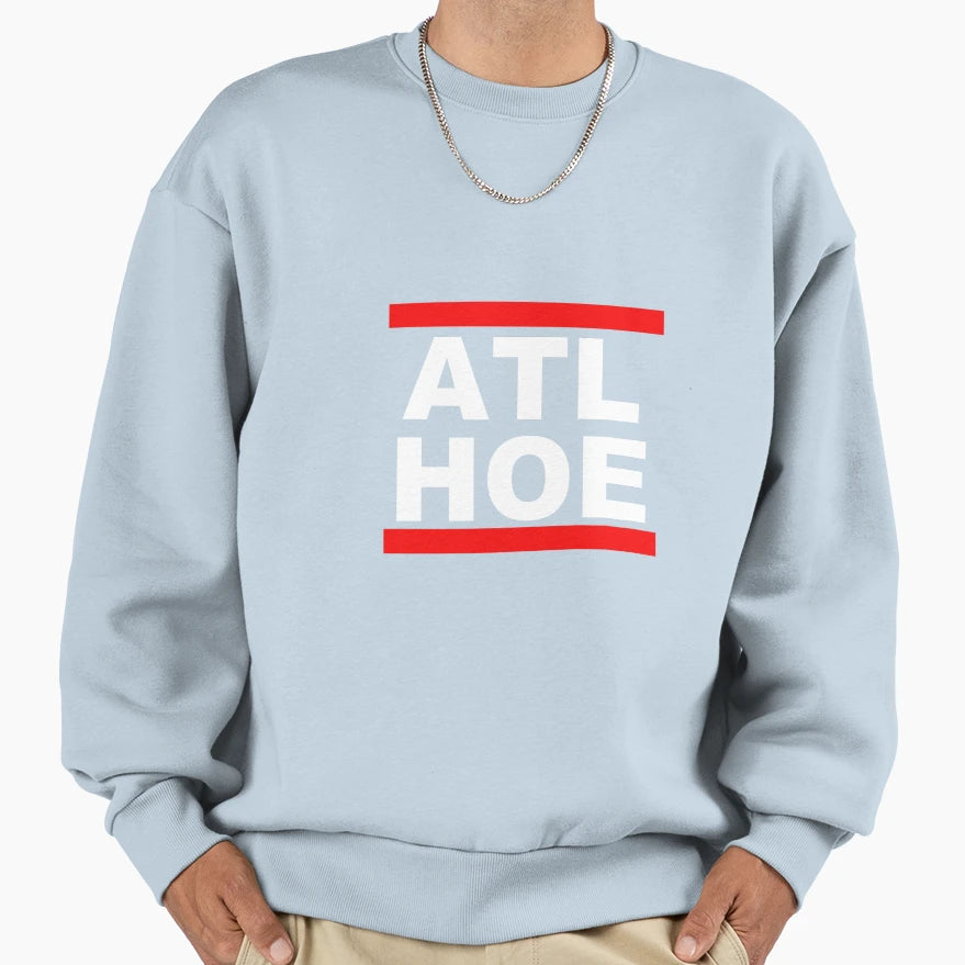 Atlanta Georgia City Wear Atl Hoe Sweatshirt - Custom Art Print Men Women - T-Shirt, Sweatshirt, Hoodie