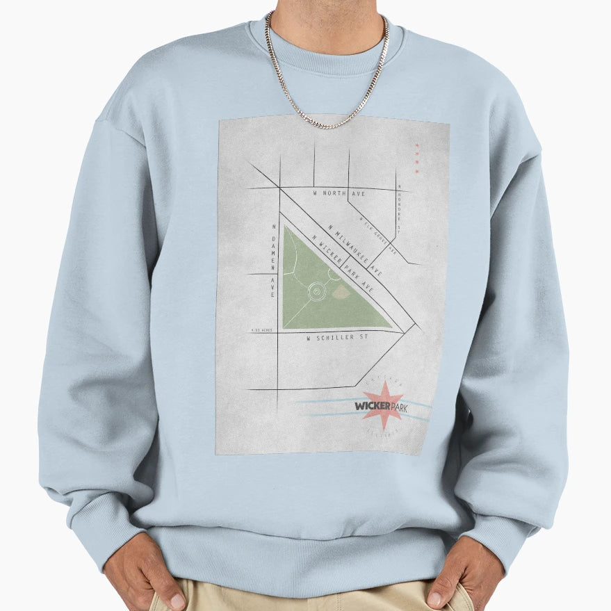 Parks Chicago Wicker 2020 Sweatshirt - Graphic Print for Adults - T-Shirt, Sweatshirt, Hoodie
