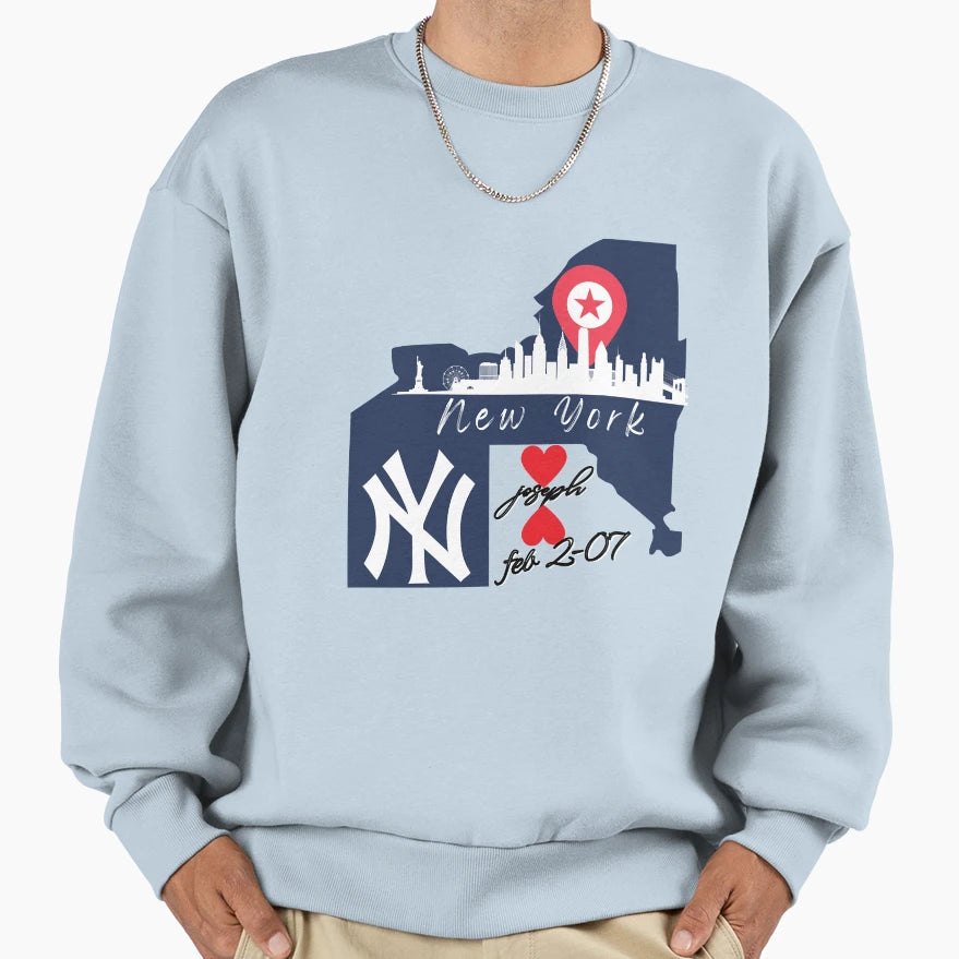 Jp And Joseph New York Sweatshirt - Unique Graphic for Adults - T-Shirt, Sweatshirt, Hoodie