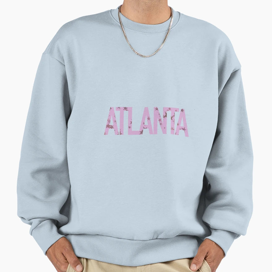 Atlanta Stars Sweatshirt - Casual Everyday Wear Men Women - T-Shirt, Sweatshirt, Hoodie