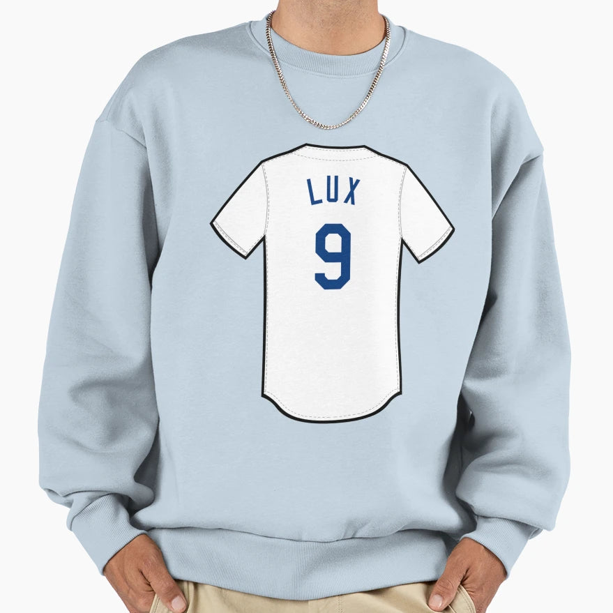 Gavin Lux Jersey Sweatshirt - Graphic Print for Adults - T-Shirt, Sweatshirt, Hoodie