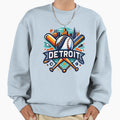 Detroit Field Champion Vibrant Sweatshirt - Aesthetic Graphic for Adults - T-Shirt, Sweatshirt, Hoodie