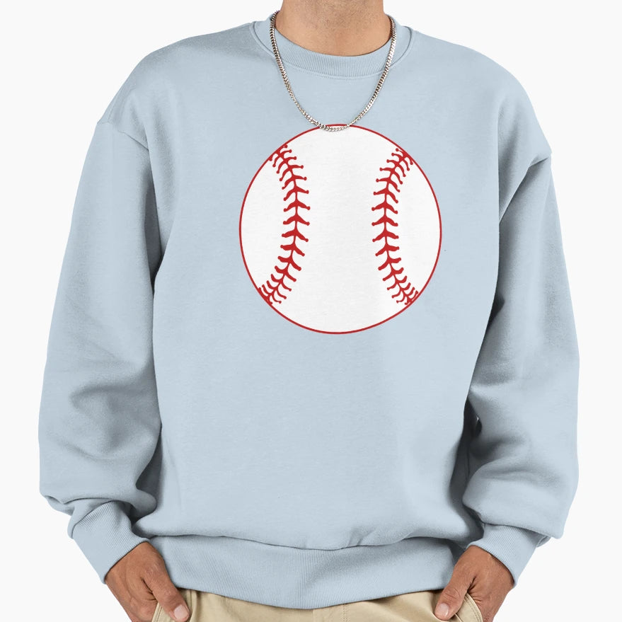 Sport Baseball Ball Team Sport Sweatshirt - Fun Novelty Design Men Women - T-Shirt, Sweatshirt, Hoodie