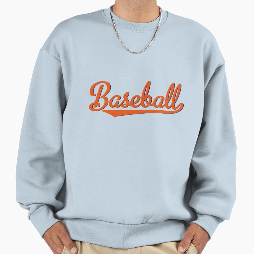 Baseball Sweatshirt - Streetwear Style Men Women - T-Shirt, Sweatshirt, Hoodie