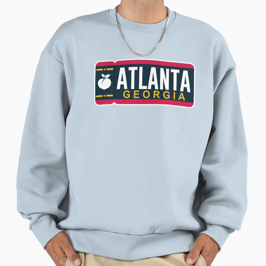 Atlanta Ticket Sweatshirt - Unique Graphic for Adults - T-Shirt, Sweatshirt, Hoodie