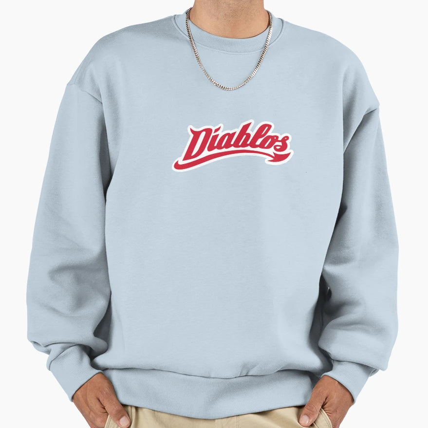 Like Diablos Baseball Sweatshirt - Trendy Graphic Unisex - T-Shirt, Sweatshirt, Hoodie