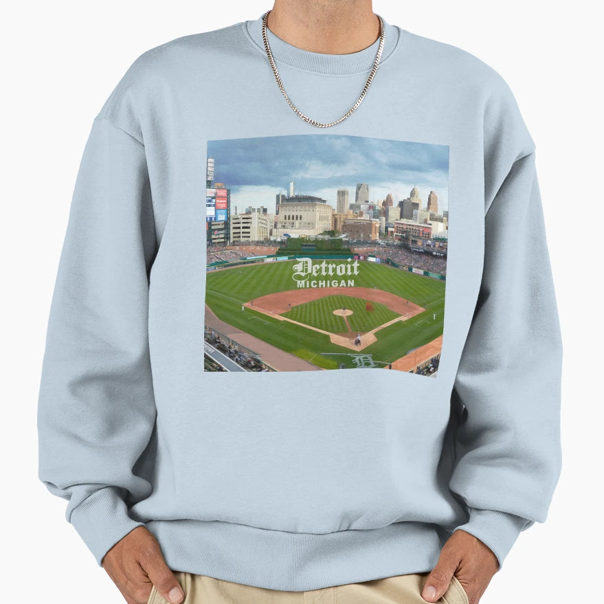 Detroit Michigan Detroit Sweatshirt - Casual Everyday Wear for Adults - T-Shirt, Sweatshirt, Hoodie