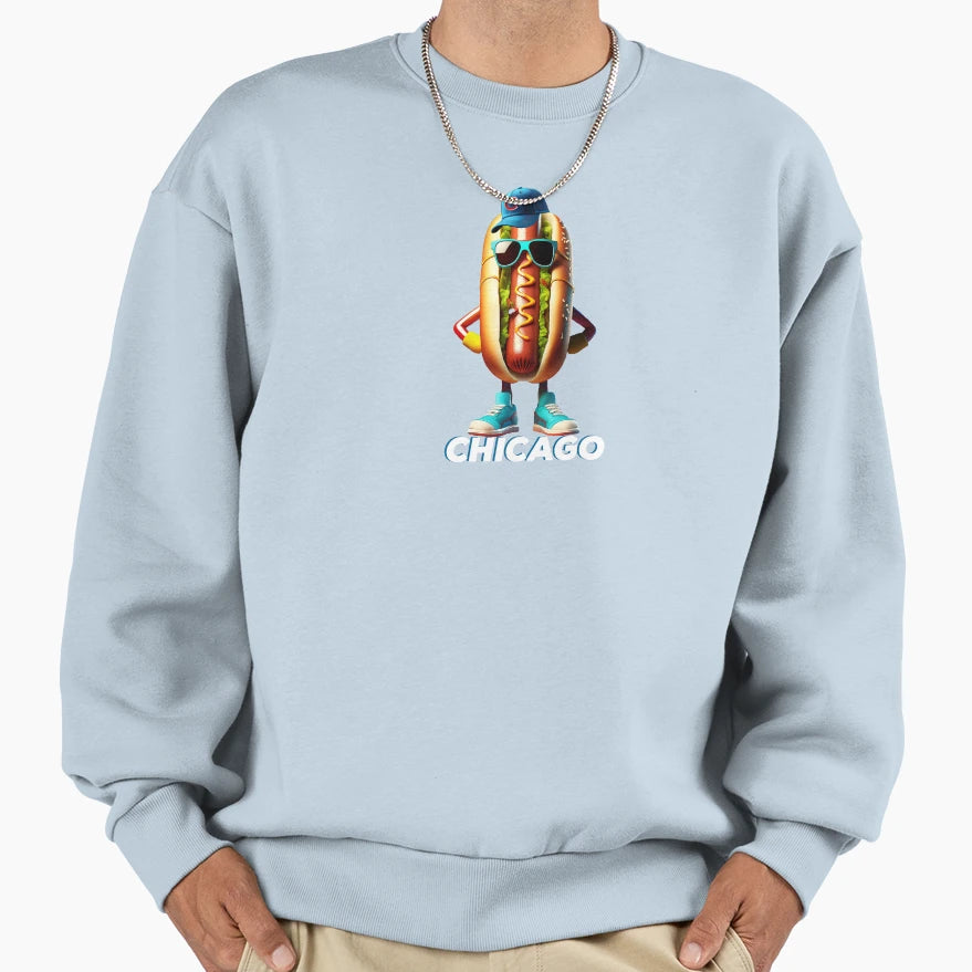 Chicago Sweatshirt - Novelty Apparel for Adults - T-Shirt, Sweatshirt, Hoodie