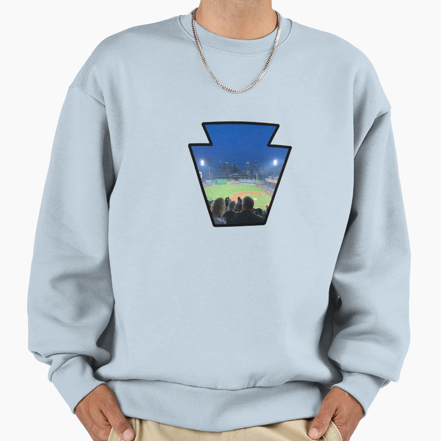 Keystone State Pittsburgh Sweatshirt - Fun Novelty Design for Adults - T-Shirt, Sweatshirt, Hoodie