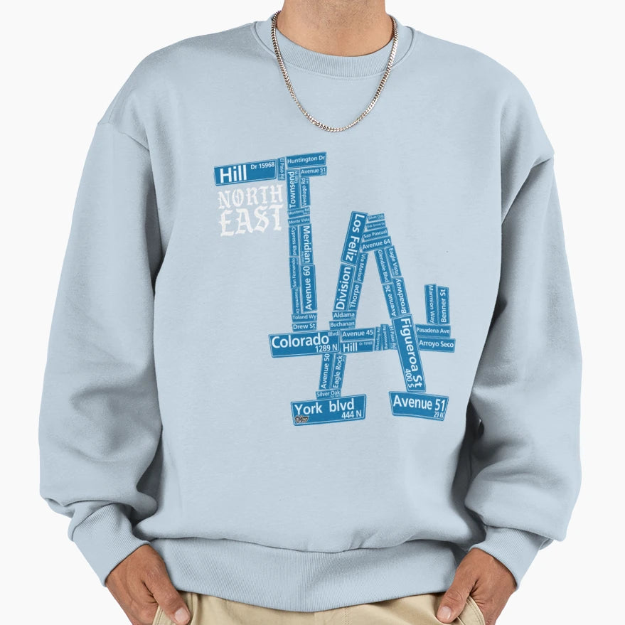 North East La T-Shirt - Aesthetic Graphic Men Women - T-Shirt, Sweatshirt, Hoodie