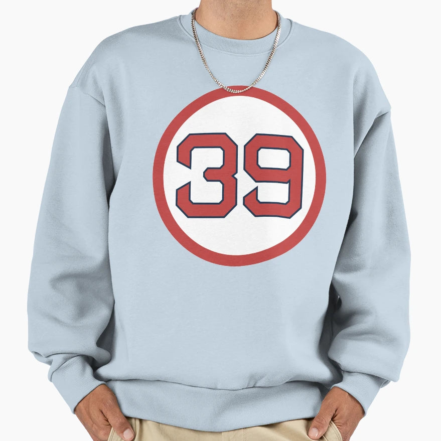 Mike Greenwell 39 Jersey Number Sweatshirt - Trendy Graphic Men Women - T-Shirt, Sweatshirt, Hoodie
