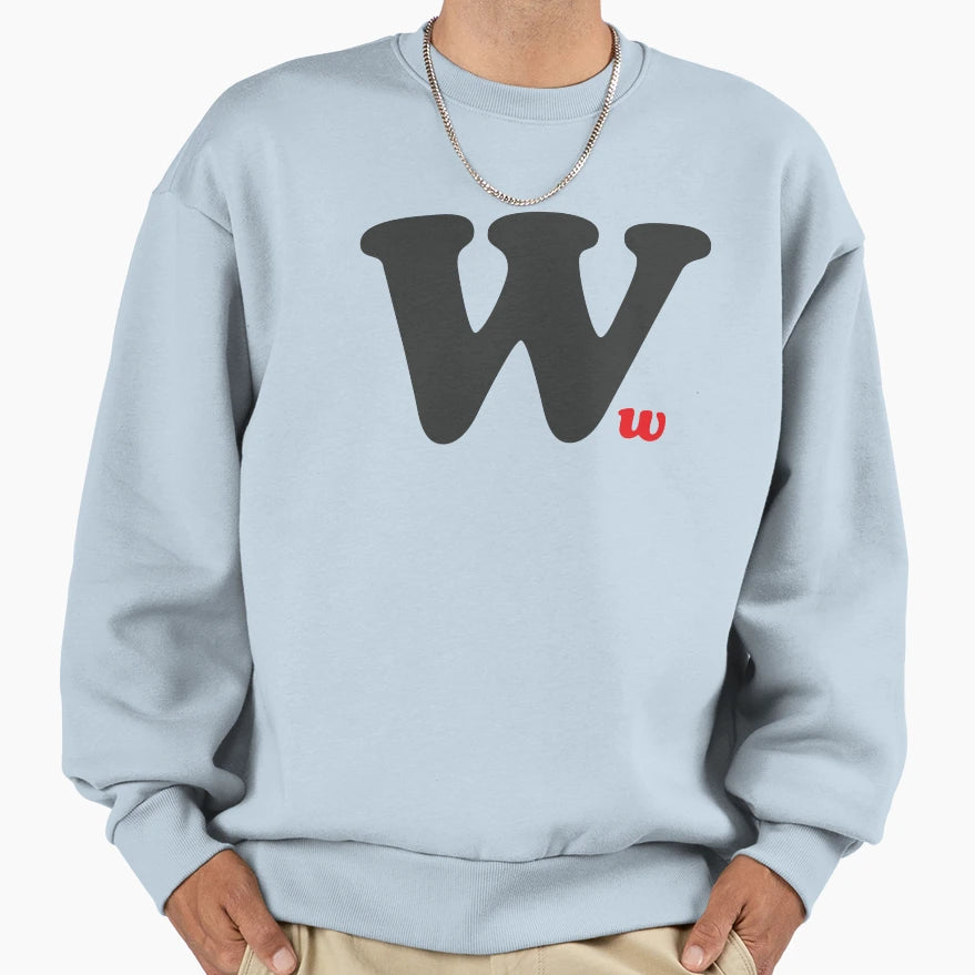 W Word Sweatshirt - Fun Novelty Design Men Women - T-Shirt, Sweatshirt, Hoodie