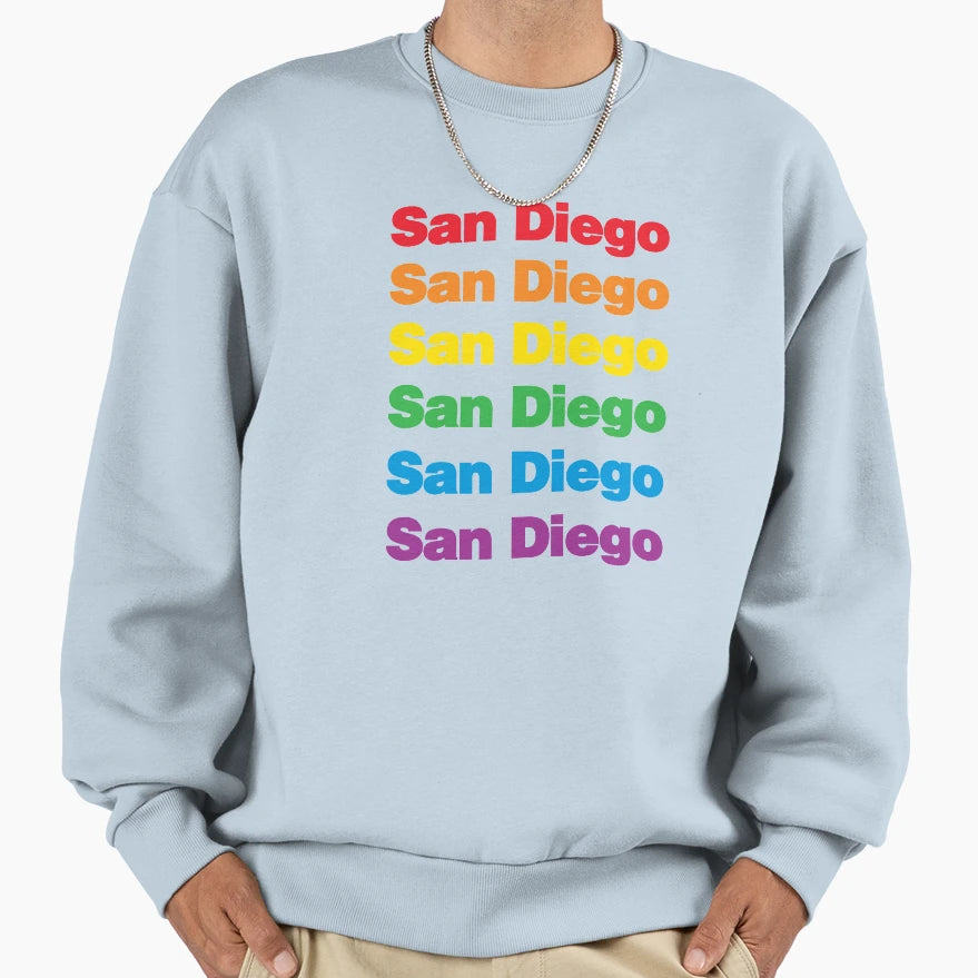 San Diego My Pride Lgbt City Sweatshirt - Novelty Apparel Unisex - T-Shirt, Sweatshirt, Hoodie