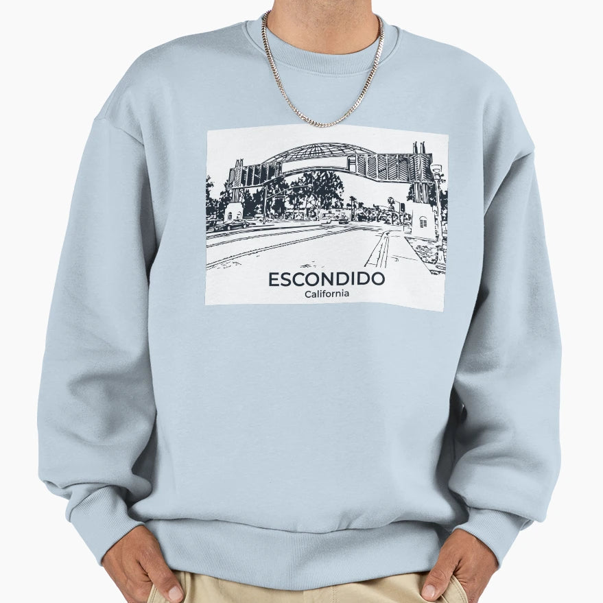 Escondido California Sweatshirt - Casual Everyday Wear Unisex - T-Shirt, Sweatshirt, Hoodie