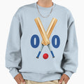 Cricket Number 00 Zero Bats And Ball Sweatshirt - Streetwear Style Unisex - T-Shirt, Sweatshirt, Hoodie