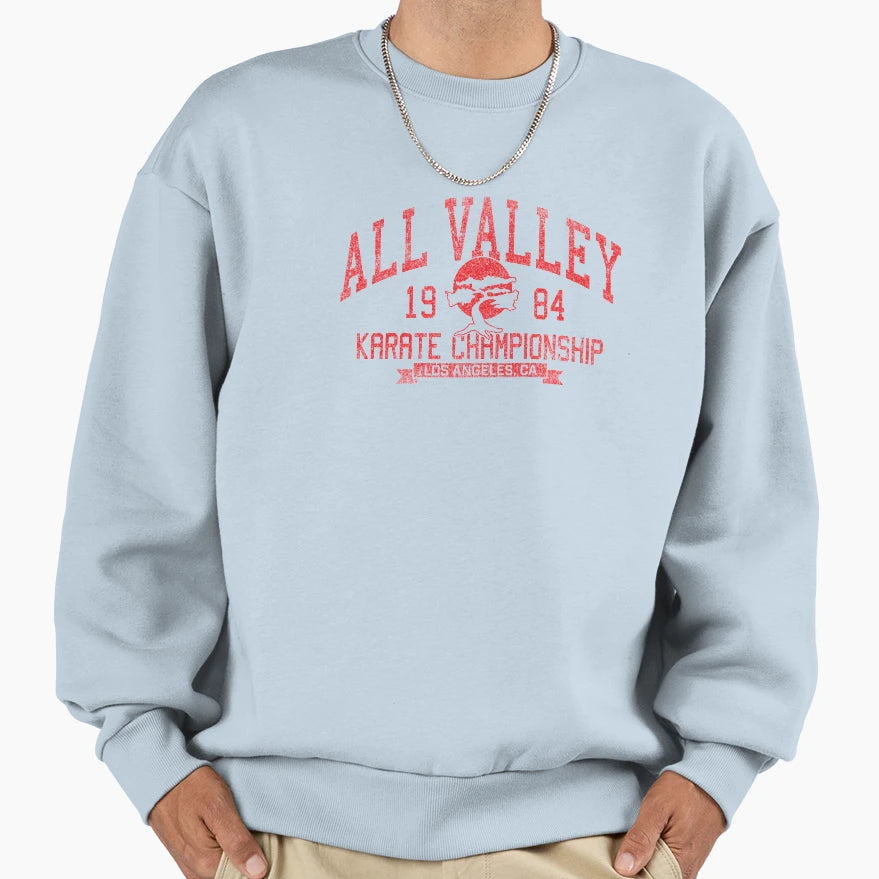 1984 All Valley Karate Tournament Sweatshirt - Trendy Graphic Men Women - T-Shirt, Sweatshirt, Hoodie